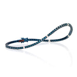 Bracciale Tennis con Diamanti blu